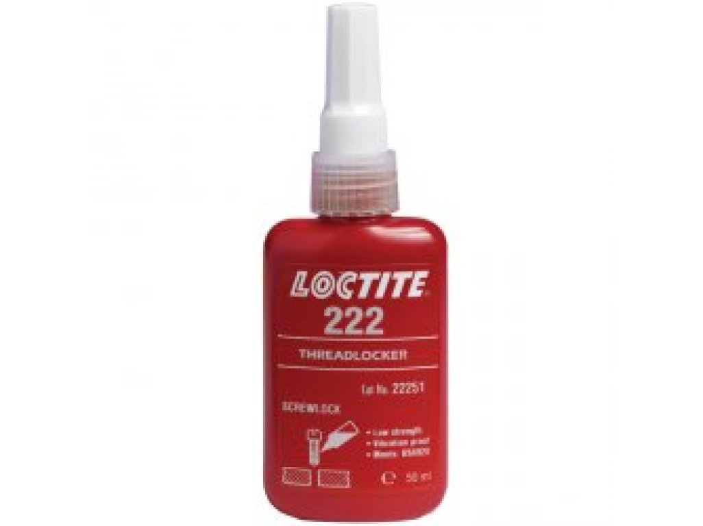 LOCTITE 222 zajištění šroubů NP 50ml