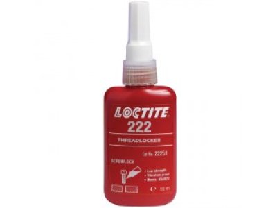 LOCTITE 222 zajištění šroubů NP 50ml