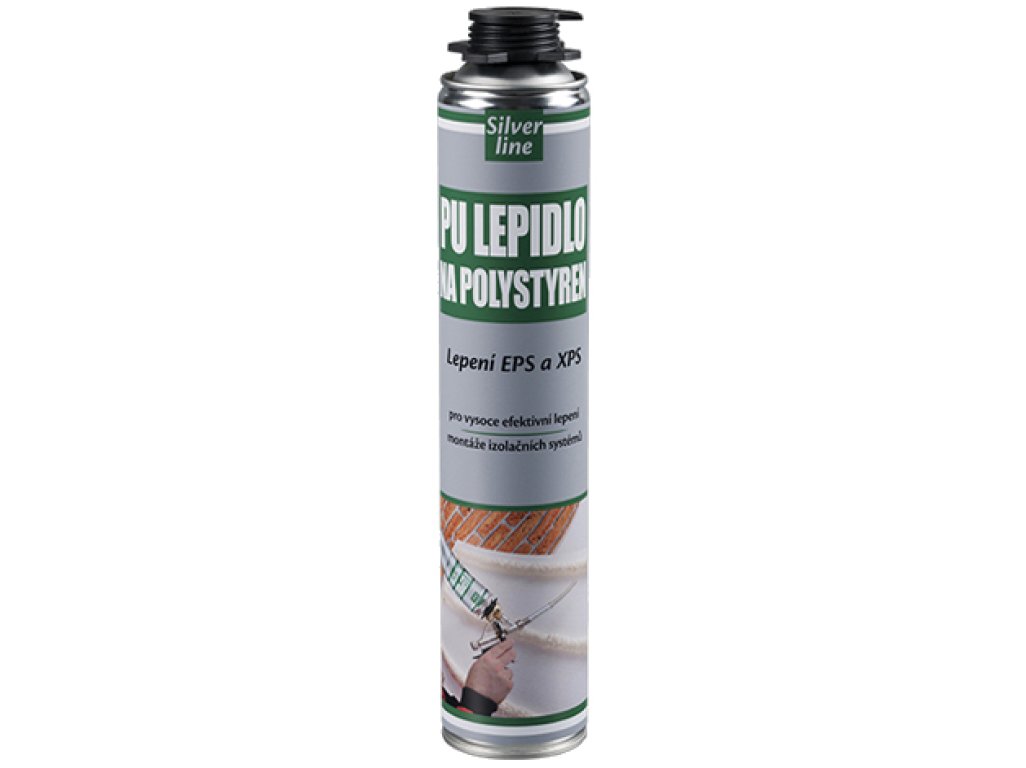 PU lepidlo na polystyren 750ml  žlutá