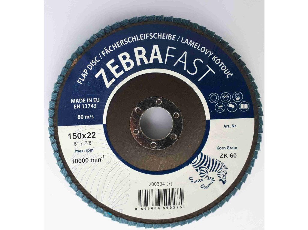 Lamelový kotouč ZEBRAFASTprofi Keramik 115x80