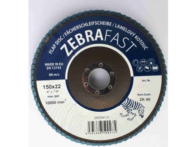 Lamelový kotouč ZEBRAFASTprofi Keramik 125x120