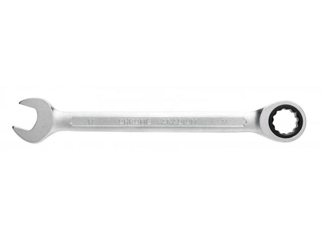 Očkoplochý klíč s ráčnou CrV, 13mm
